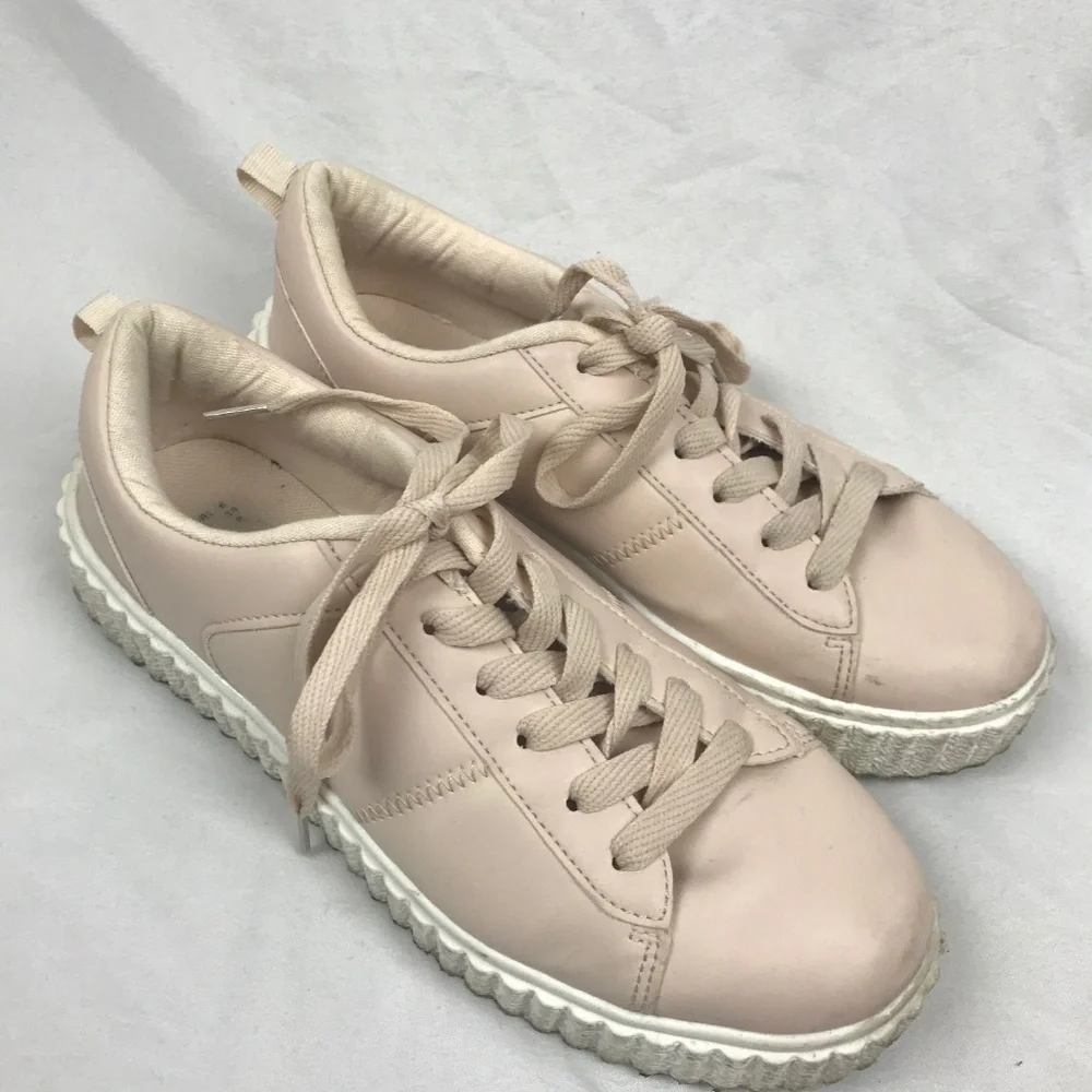 Womens Atmostphere Platform Lace-Up Sneakers 8